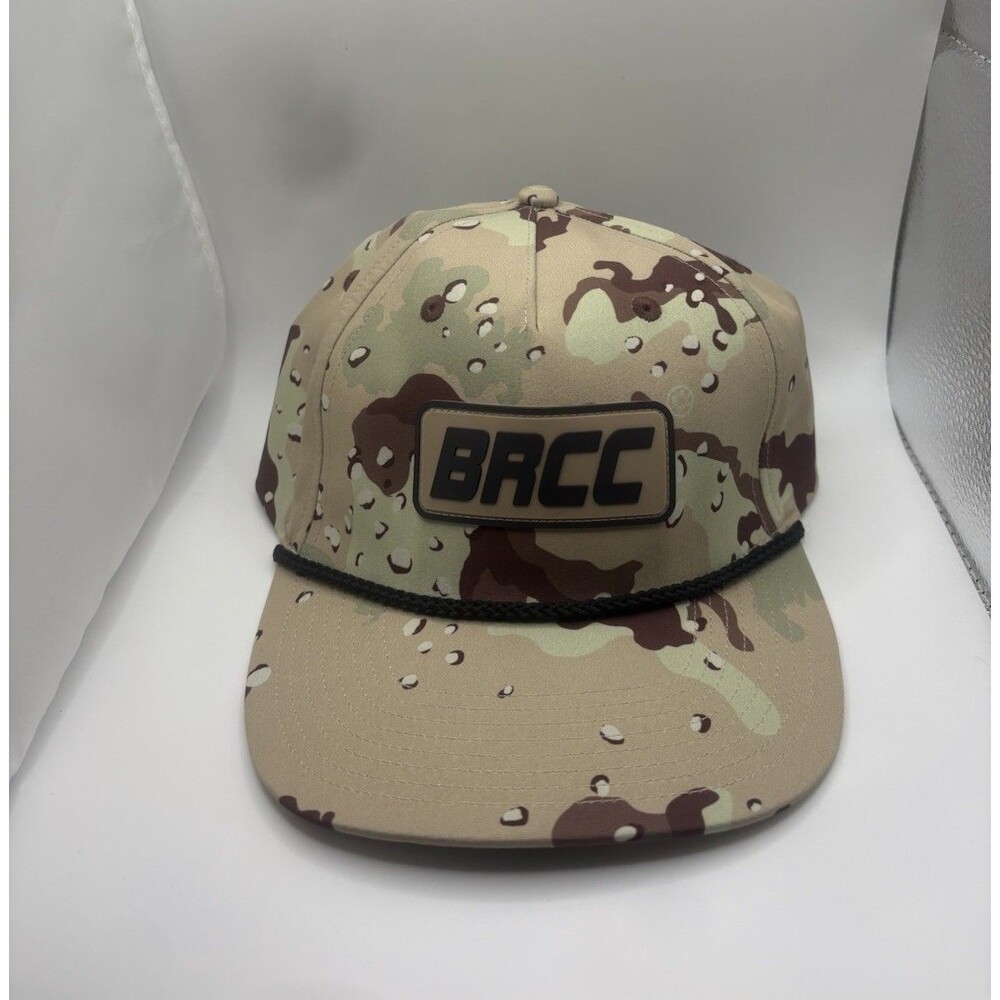 Black Rifle Coffee Company Duck Camo Rope Hat BRCC Patch RARE